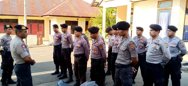 Cegah Tindak Kejahatan, Sat Sabhara Polres Flotim Lakukan Patroli Seputaran Kota Larantuka