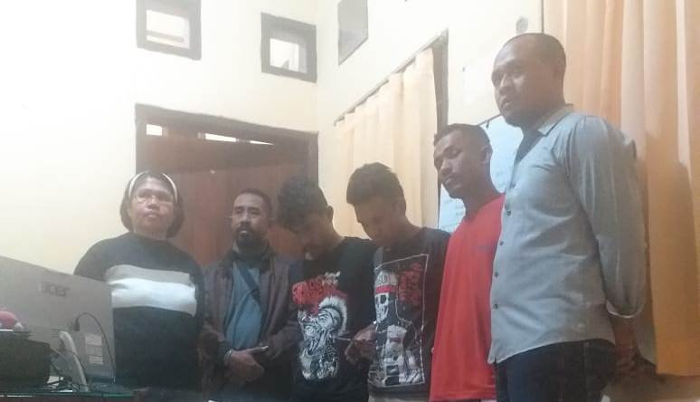 Polsek Maulafa Berhasil Amankan Tiga Pelaku Pencurian Spesialis HP