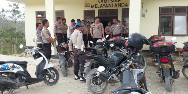 Wakapolres Sumba Barat Pimpin Gelar Supervisi Polsek Jajaran