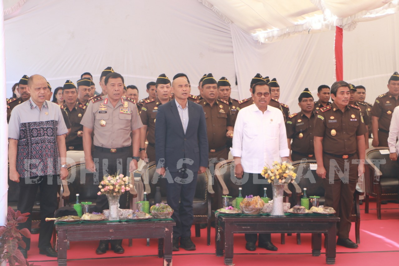 Kapolda NTT Hadiri Kegiatan Serah Terima Aset Negara oleh Kajagung RI di Kupang