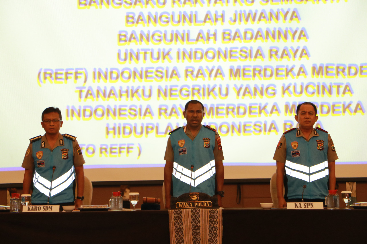 Polda NTT Gelar Sidang Penetapan Kelulusan Akhir Penerimaan Terpadu Bintara Polri T.A. 2019 Panda Polda NTT