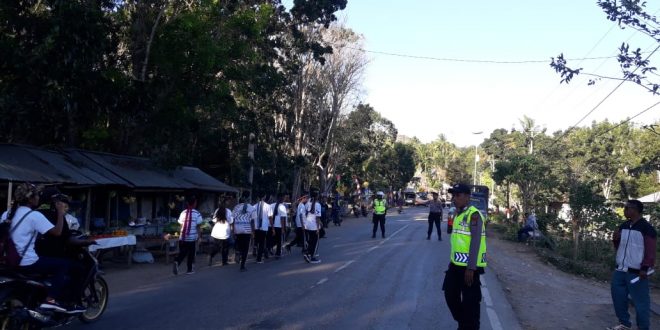 Dukung Kegiatan Masyarakat, Polsek Insana Laksanakan Pengamanan