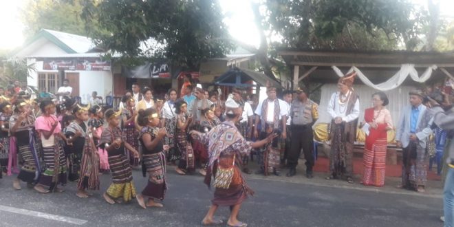 Laksanakan Pengamanan, Ipda Daka “Festival Budaya Sufa Ka’u Sonaf Maubesi Punya Daya Tarik”