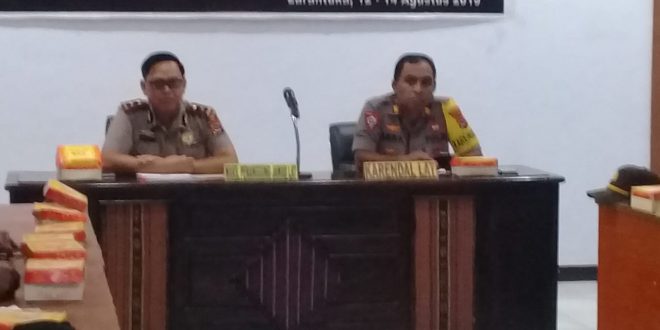 Polres Flotim Siap Melaksanakan Operasi Bina Karuna