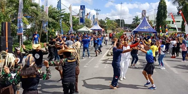 Polres TTU Bangun Sinergitas Bersama dengan Komponen Masyarakat di Arena CFD