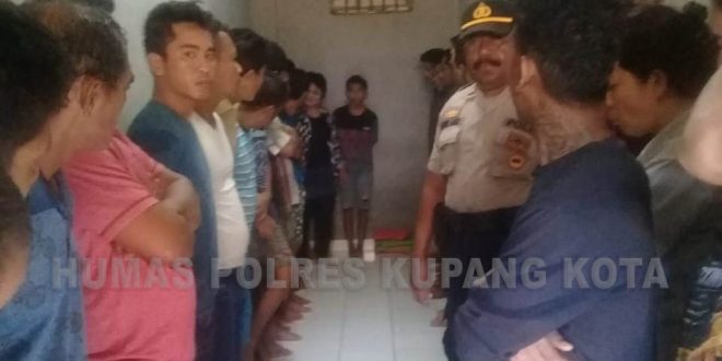 Kasat Tahti Polres Kupang Kota Rutin Lakukan Pengecekan