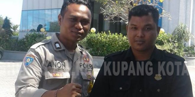 Sambagi Gedung Graha Pena, Ini yang Disampaikan Brigpol Andri Non Kepada Security