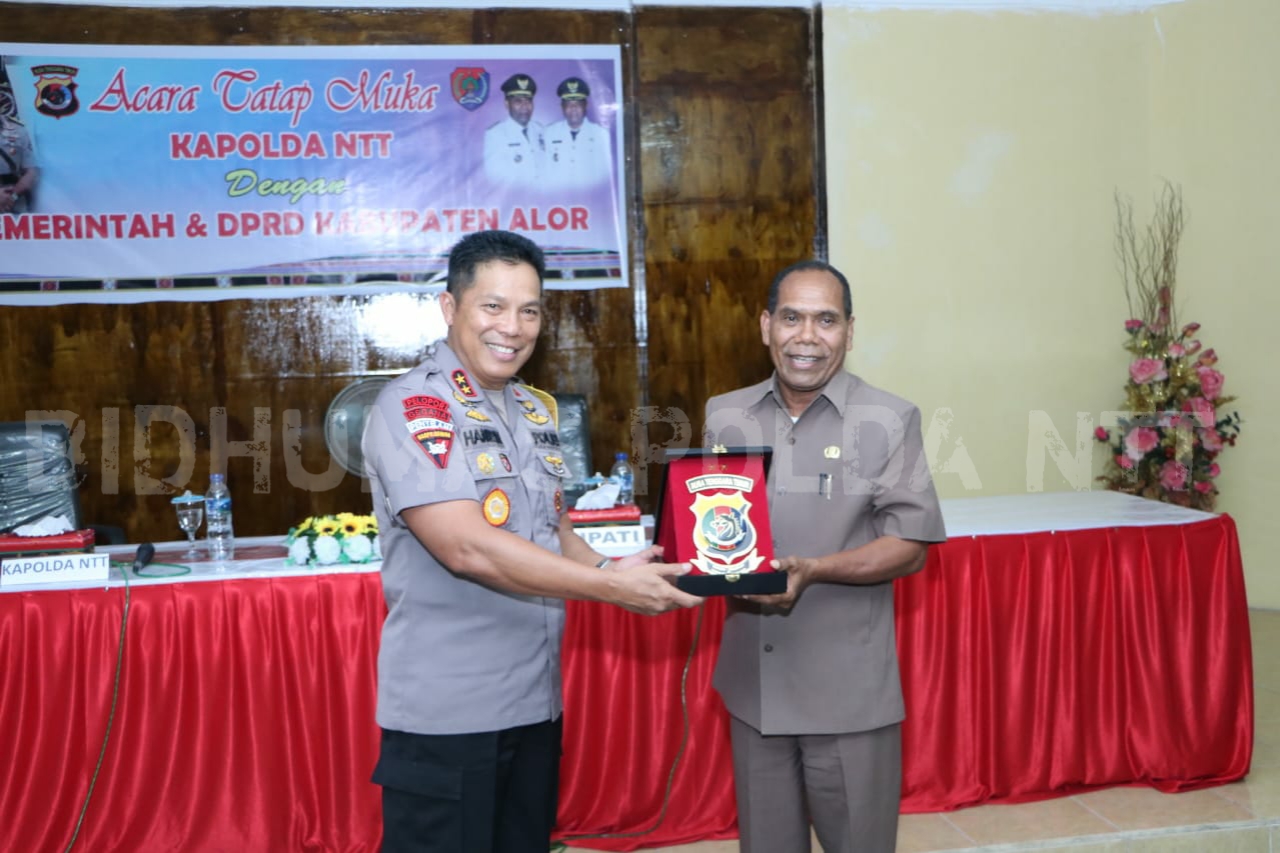 Tatap Muka dengan Pemda Alor, Kapolda NTT Mengajak Bersama-Sama Mengatisipasi Karhutla