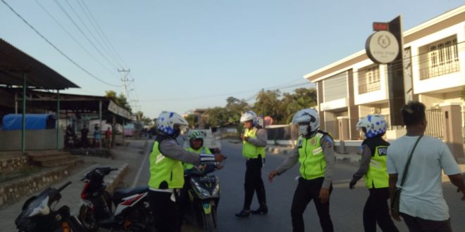 Sat Lantas Polres Belu Terapkan Sistim Hunting Tertibkan Pelanggar Lalu Lintas