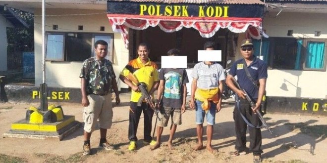 JD dan YNN Berhasil Ditangkap Kapolsek Kodi