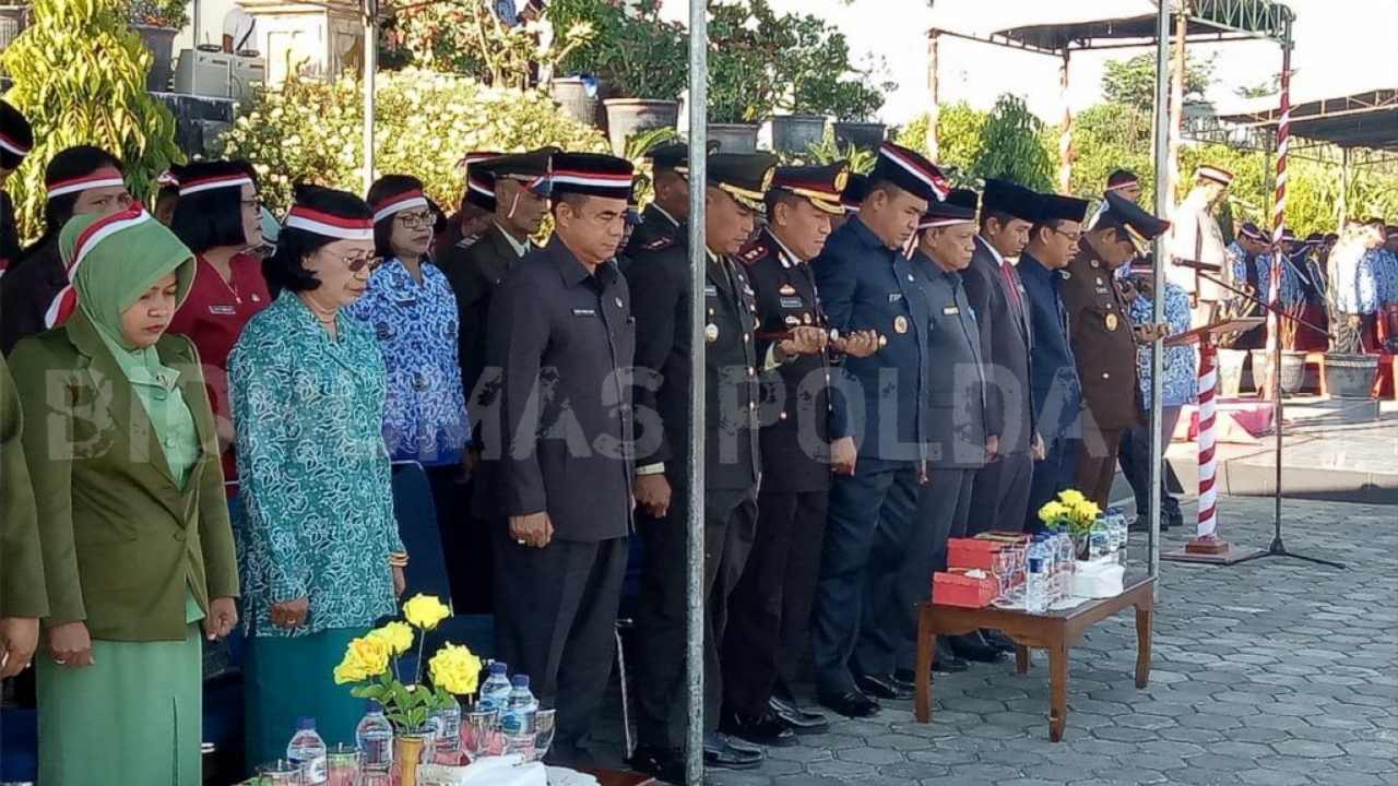 Kapolres Sumba Barat Ikuti Upacara Peringatan Kesaktian Pancasila