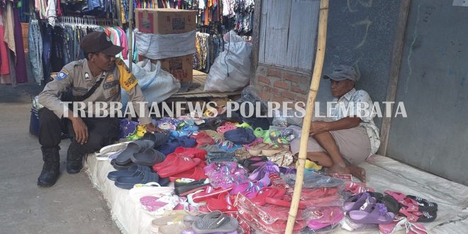 Bripka Toni Wadan Aktif Lakukan Pemantauan Kegiatan Warga Masyarakat