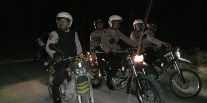 Jaga Situasi Aman, Turjawali Polres Sumba Barat Gelar Patroli