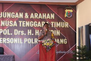 Kapolres Kupang Minta Anggota Ikuti Dinamika Politik di Pusat