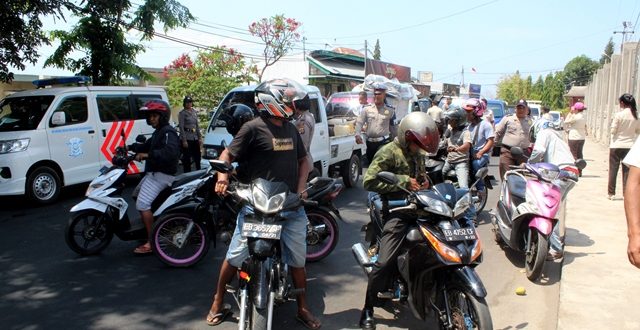 Operasi Zebra Turangga 2019, Polres Flotim Gandeng Dispenda Lakukan Operasi