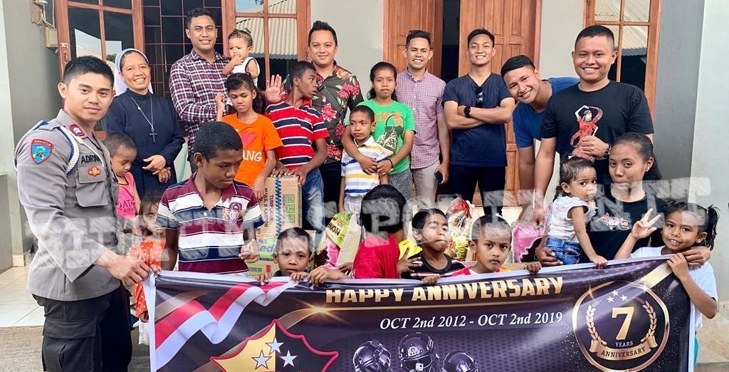 Anniversary ke-7, LDD Polda NTT Gelar Anjangsana ke Panti Asuhan