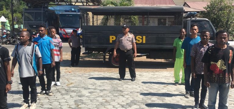 Satbinmas Polres Alor Lakuka Pembinaan pada Calon Security