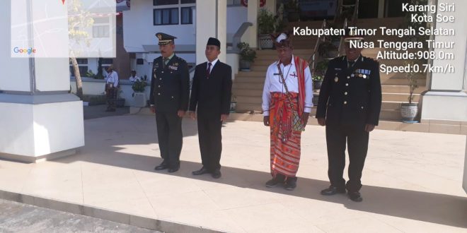 Wakapolres TTS Hadiri Upacara Peringati Hari Kesaktian Pancasila