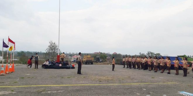 Saka Bahayangkara Polres TTS Gelar Giat Perkemahan