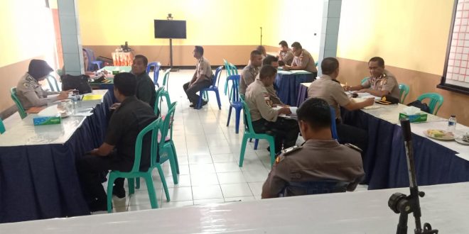 Tim Itwasda Polda NTT melaksanakan Wasrik Di Polres TTS