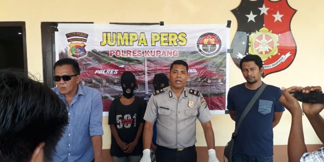 Buser Polres Kupang Berhasil Menangkap Pelaku Pembunuhan Sadis