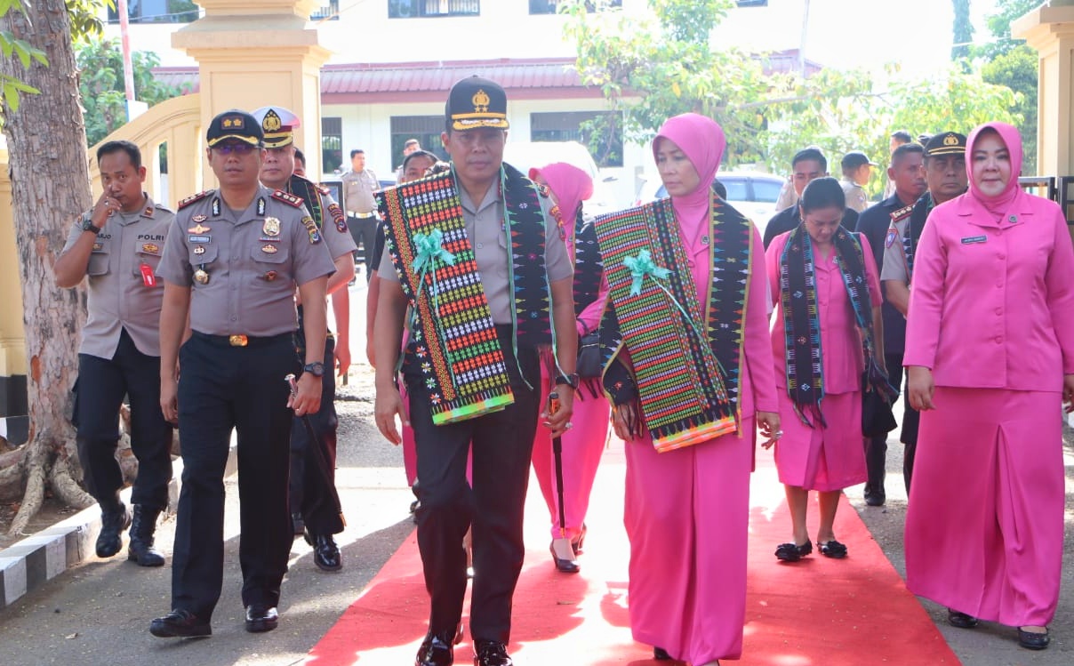 Kapolda NTT Sambangi Mapolres Manggarai Barat