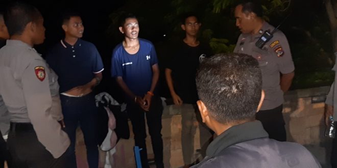 Imbau Warga Tingkatkan Kewaspadaan, Polsek Cibal Patroli Malam