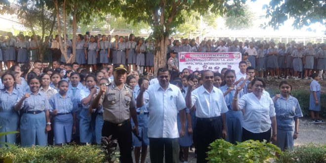 Bagsumda Polres TTU Laksanakan Sosialisasi Penerimaan Anggota Polri