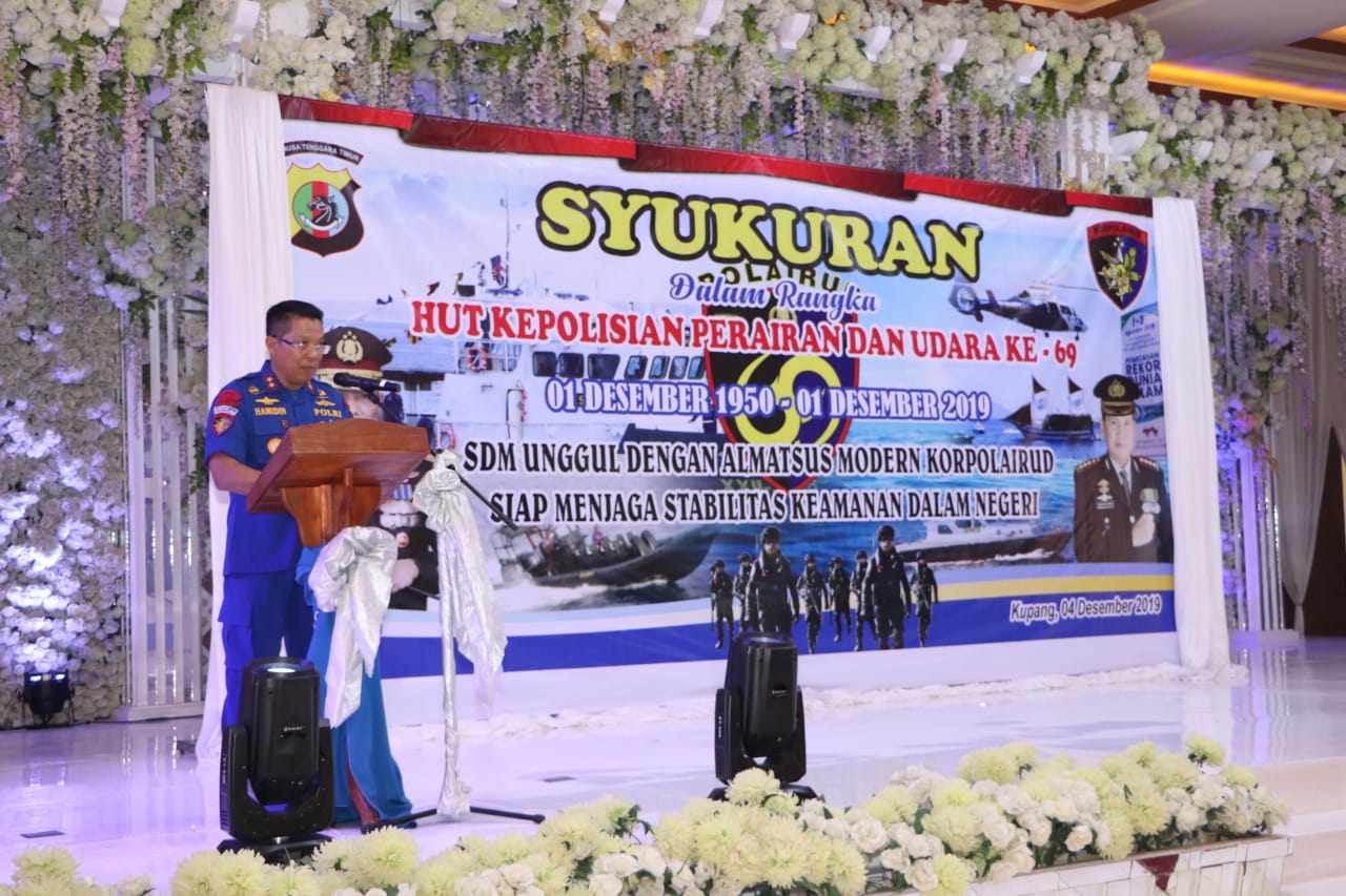 Acara Syukuran HUT Polairud ke-69 Direktorat Kepolisian Perairan Polda NTT