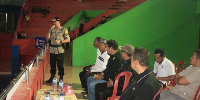 Hadiri Pembukaan Turnamen Futsal, Kapolres TTS Beri Sambutan