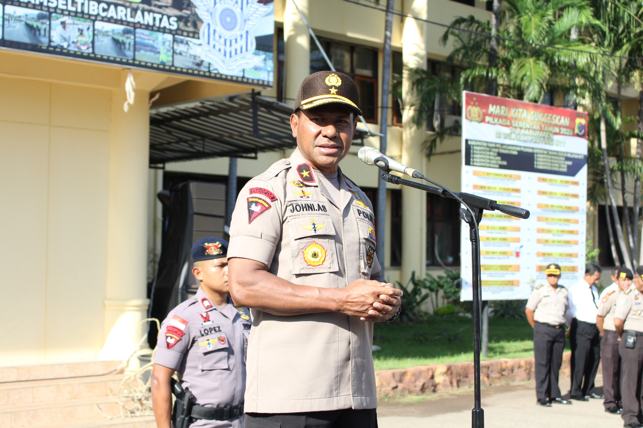 Memasuki Musim Penghujan, Wakapolda NTT Meminta Anggota Untuk Lebih Waspada