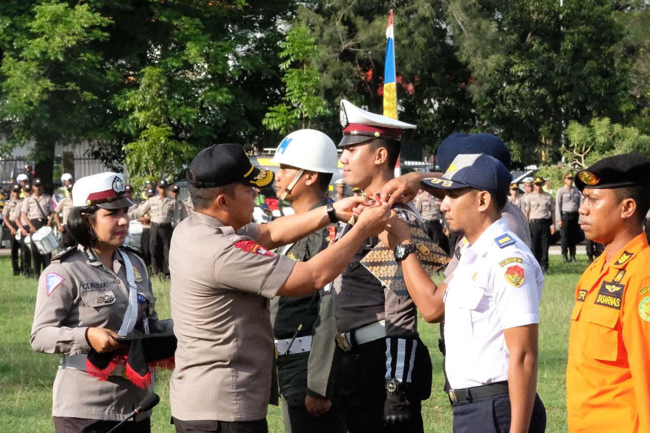 Kapolda NTT Pimpin Apel Gelar Pasukan Operasi Lilin Turangga 2019