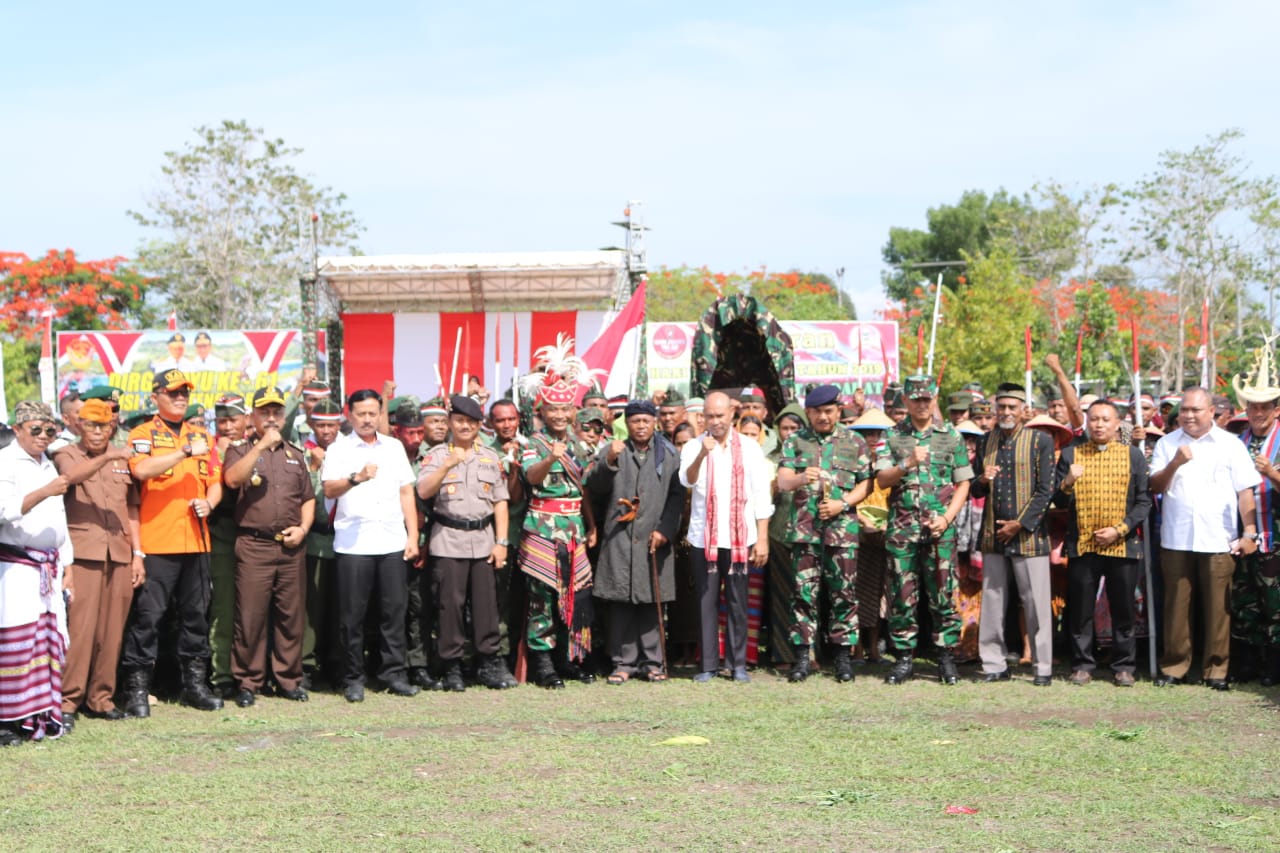 Irwasda Polda NTT Hadiri Syukuran Hari Juang TNI AD Tahun 2019