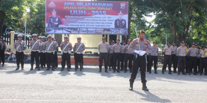 Polres TTU Kerahkan 450 Personil Jaga Perayaan Malam Natal