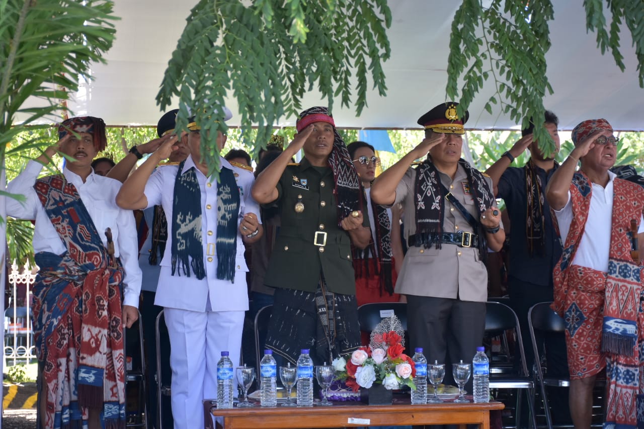 Kapolda NTT Hadiri Upacara Peringatan HUT NTT ke-61 di Sumba Timur