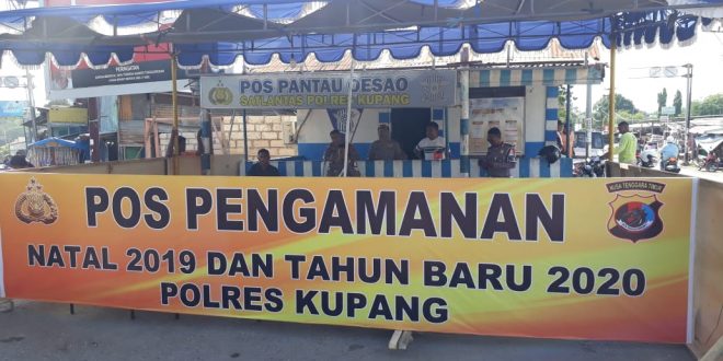 Polres Kupang SIap Amankan Perayaan Natal dan Malam Pergantian Tahun Baru 2020