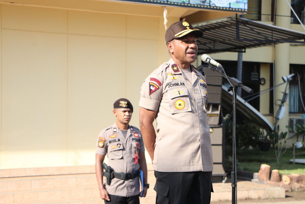 Wakapolda NTT : Setiap Anggota Polri Wajib Mengambil Bagian Dalam Menciptakan Kamtibmas di Lingkungannya