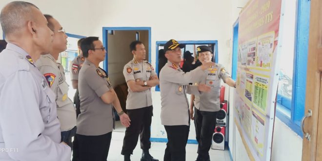 Datangi Polres TTS, Tim Supervisi SOPS  Mabes Polri Cek Pos Pam Lilin Turangga 2019