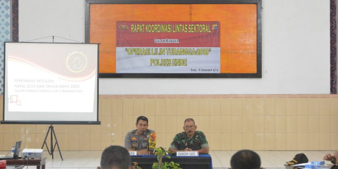 Rapat Koordinasi Lintas Sektoral Operasi Lilin Turangga 2019