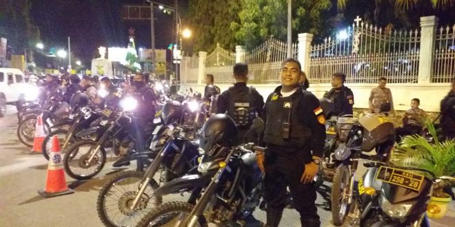 Cipta Rasa Aman Saat Perayaan Natal, Satsabhara Polres Kupang Kota Rutin Laksanakan Patroli ke Tempat Ibadah