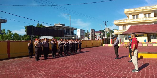 Gelar Apel Siaga, Polres TTS Jamin Keamanan Tahun Baru Imlek di Kabupaten TTS