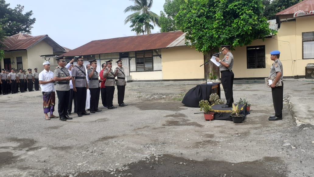 Kapolres Malaka lantik Lima Pejabat Utama Polres Malaka