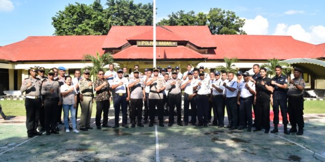 Polres Manggarai Barat Gelar Upacara HUT Satpam Ke-39