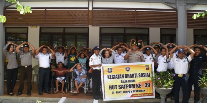 Satuan Binmas Polres Manggarai Barat Bersama Perwakilan Satpam Gelar Anjangsana