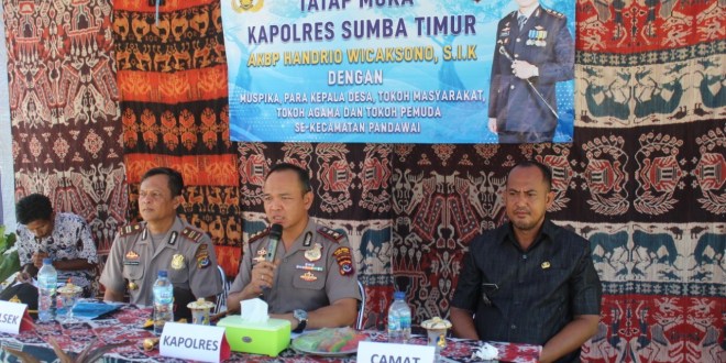 Terkait Pilkada, Kapolres Sumba Timur : Pilihan Boleh Beda, Namun Bukan Dijadikan Perbedaan dan Perpecahan