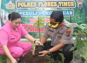 Polres Flotim Peduli Pengijahuan