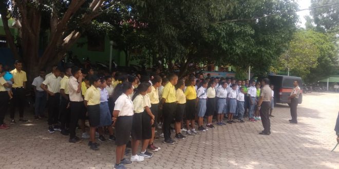 Selamatkan Generasi Muda Dari Bahaya Penyalahgunaan Narkoba, Sat Binmas Polres TTS Melaksanakan Binluh