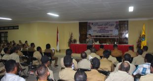 Kapolres Alor Hadiri Kegiatan Rapat Kerja Bupati Alor