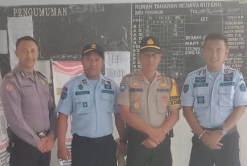 Bangun Komunikasi, Kasat Binmas Polres Manggarai Kunjungi Rutan