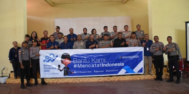 Badan Pusat Statistik Manggarai Barat Gelar Sosialisasi Sensus Penduduk Tahun 2020 di Polres Manggarai Barat